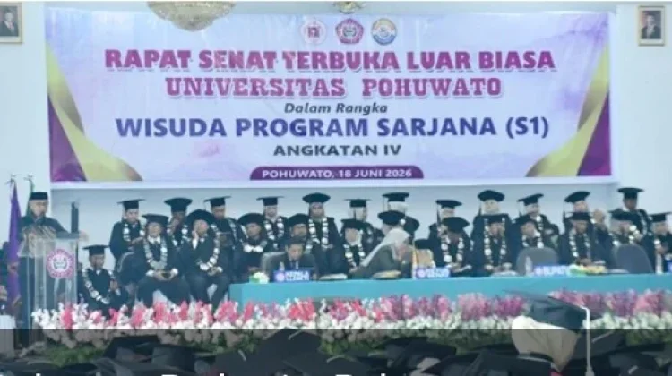 Bupati Saipul Hadiri Wisuda Sarjana Angkatan IV UNIPO