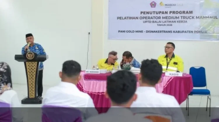 Pelatihan Medium Truck BLK-PGM Resmi Ditutup Pemkab Pohuwato