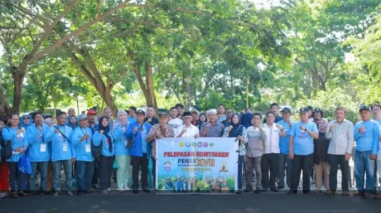 Wabup Pohuwato Lepas 340 Peserta PENAS XVII Gorontalo