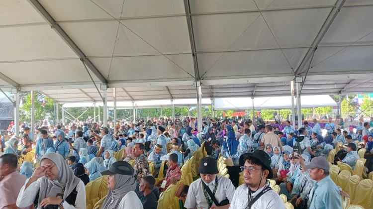 Braking News : Peserta PENAS Petani dan Nelayan Mulai Padati Lokasi Pembukaan