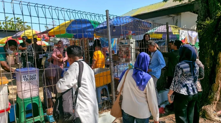 PENAS di Gorontalo jadi Berkah Rezeki bagi Pedagang Kecil di Limboto