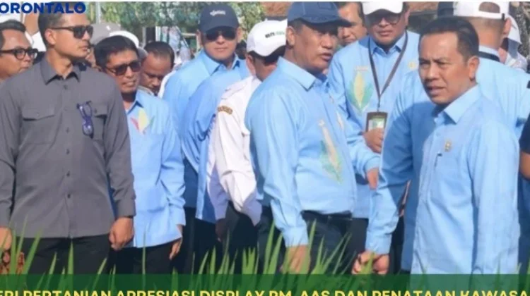 Mentan Amran Sulaiman Cek Kesiapan  PENAS XVII Gorontalo