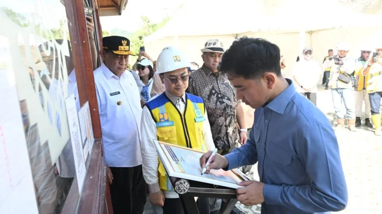 Dampingi Wapres Gibran, Kapolda Gorontalo Cek Bendungan Bulango Ulu