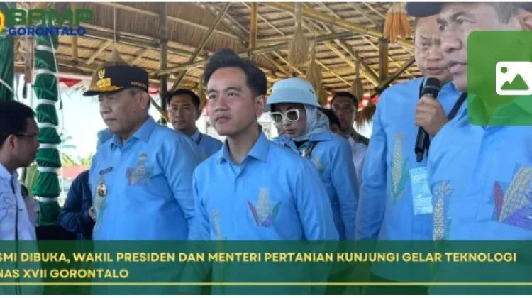 Wapres Gibran Tinjau Inovasi Teknologi Pertanian di PENAS XVII (