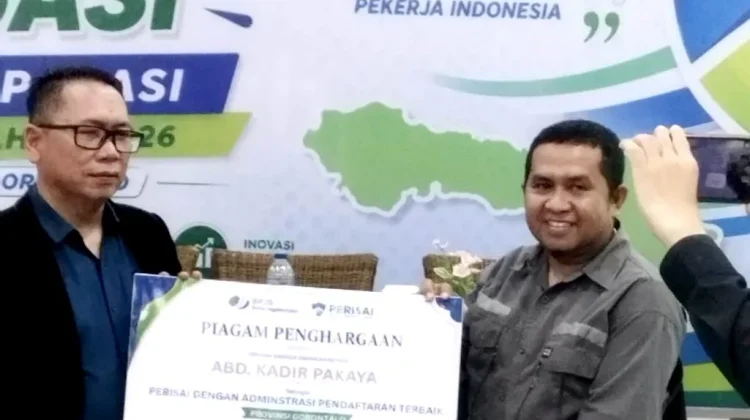 Ini Sosok Peraih Penghargaan Agen Perisai Terbaik Gorontalo