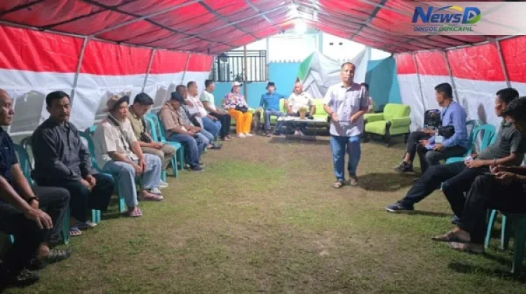 Tenda Pengungsian Disulap Jadi Tempat Rapat Kontingen Sumsel di Penas KTNA XVII