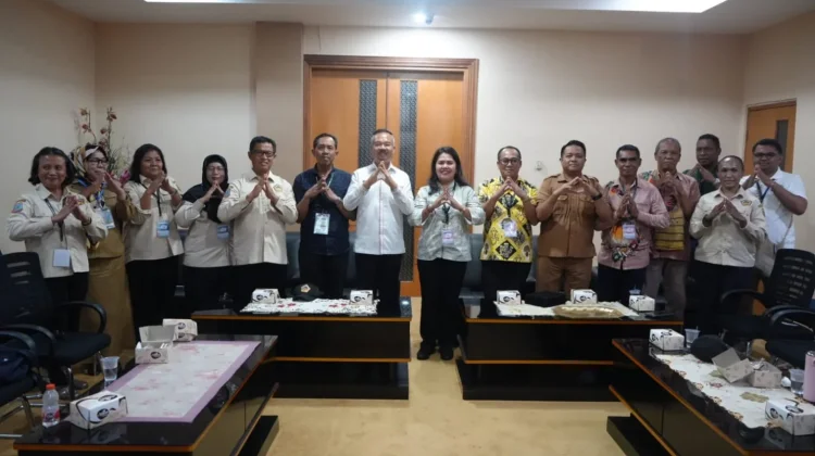 Ketua Deprov Gorontalo Sambut Hangat Rombongan KTNA Mimika