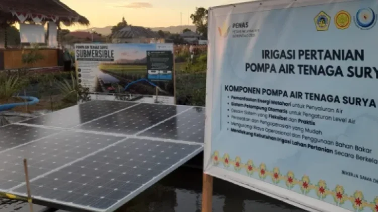 Pompa Air Tenaga Surya, Salah Satu Inovasi Yang Menarik Di PENAS KTNA
