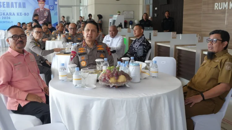 Idrus Thomas Mopili Apresiasi Bakti Kesehatan Polri Hari Bhayangkara ke-80