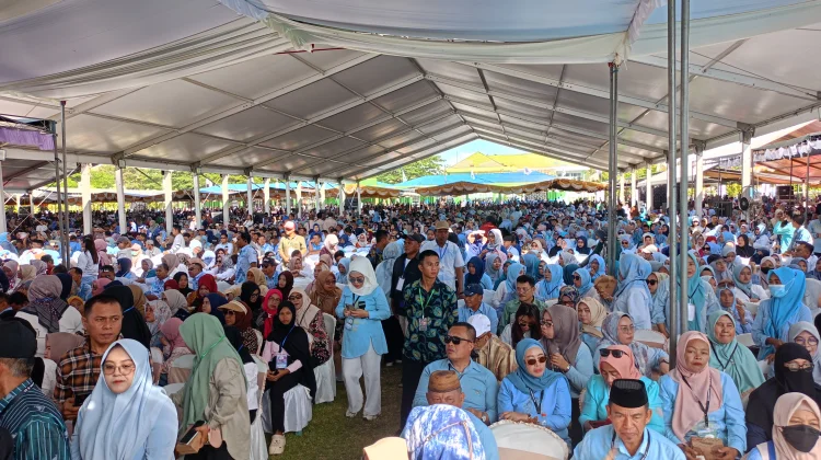 Puluhan Ribu Orang Siap Sambut Presiden Prabowo di Lokasi Penas Petani Nelayan