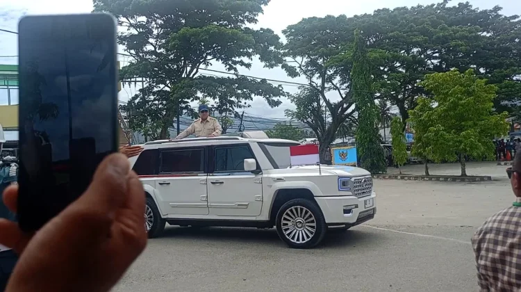 Breaking News: Presiden Tiba di Lokasi PENAS Petani Nelayan di Gorontalo