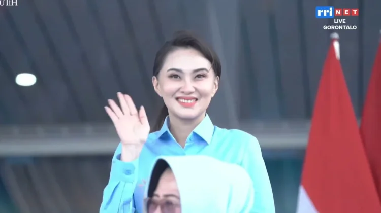 Presiden Prabowo Sapa Sherly Tjoanda, Arena PENAS di Gorontalo Sorak Meriah
