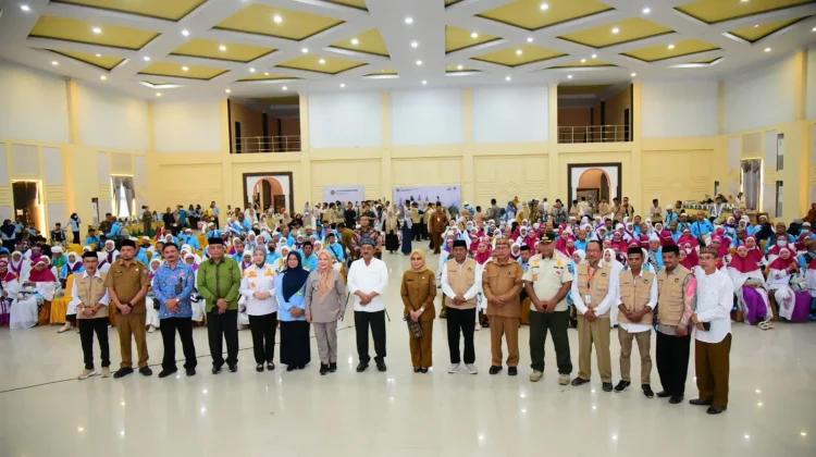 Wagub Gorontalo Sambut Kepulangan 218 Jemaah Haji Kloter 30