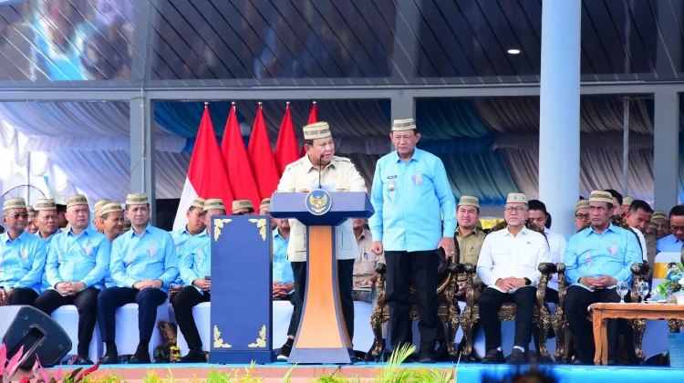 Presiden Prabowo Hadiri Puncak PENAS XVII di Gorontalo