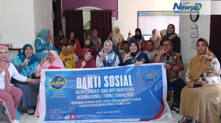 BNN Gorontalo Sambangi Panti Lansia, Gaungkan Semangat HANI 2026