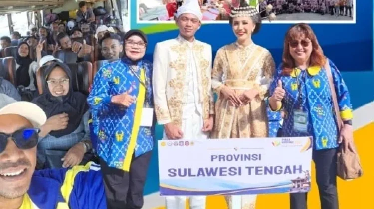 PENAS XVII Berakhir, Kontingen Sulteng Sampaikan Apresiasi