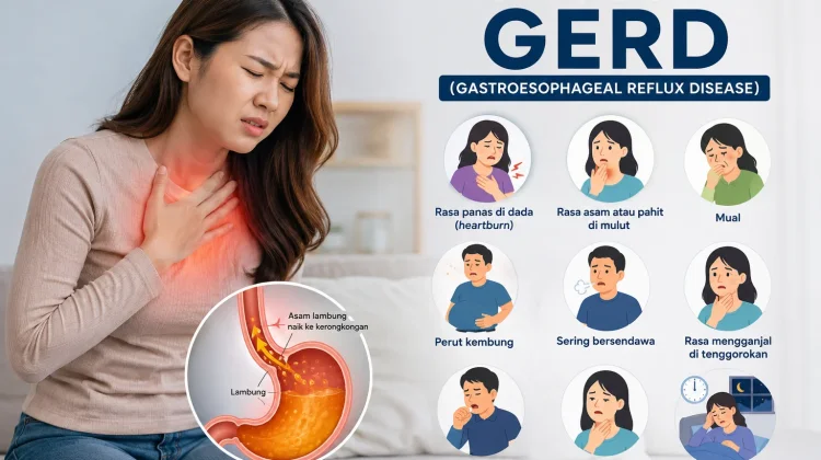 Kenali Gejala GERD sejak dini, Jangan Anggap Sepele Asam Lambung yang Sering Naik