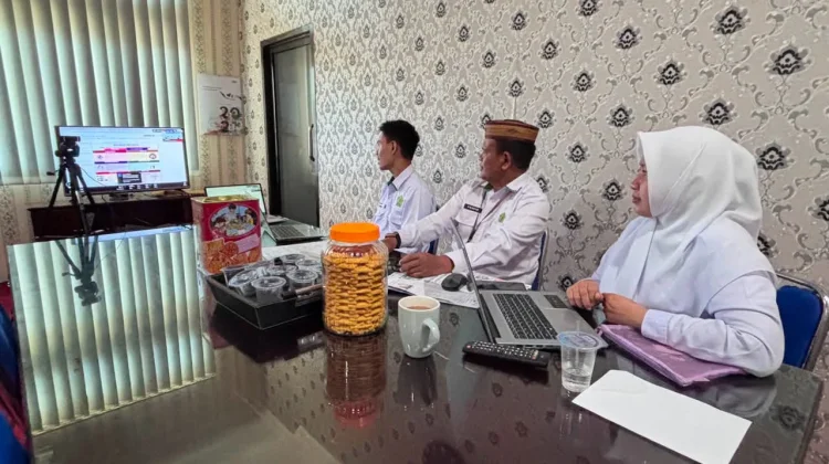 Kemenag Gorontalo Ikuti Bimtek Pemanfaatan Aplikasi Meliora