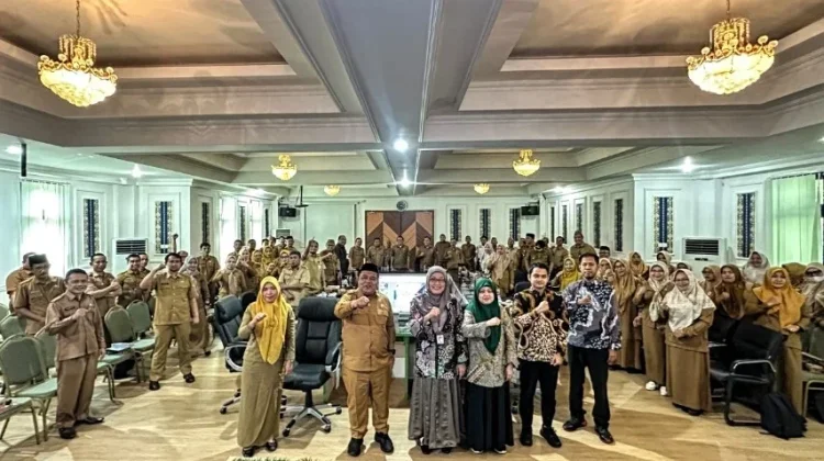 Sekda Paparkan Capaian SAKIP dan Reformasi Birokrasi ke Tim KemenPAN-RB