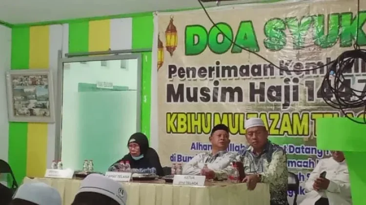 KBIHU Multajam Gorontalo Sambut Kepulangan 103 Jemaah Haji