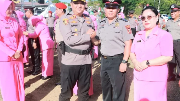 Kenaikan Pangkat jadi Motivasi Tingkatkan Kinerja Personel Polres Boalemo