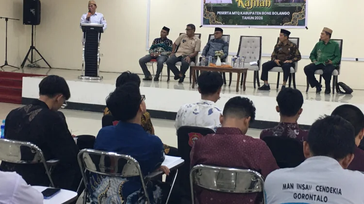 Bone Bolango Lepas 36 Kafilah MTQ Provinsi