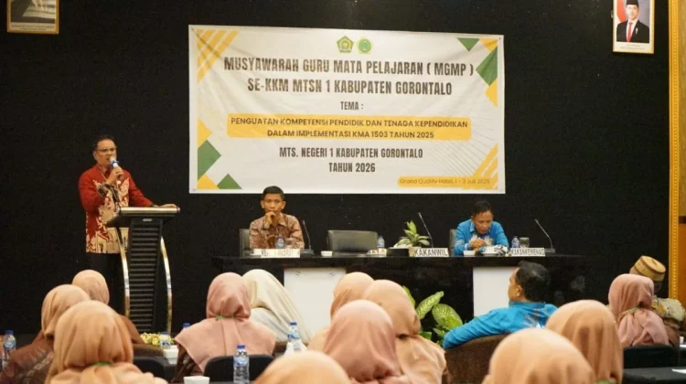 Kemenag Gorontalo Dorong Peningkatan SDM Guru Madrasah lewat MGMP