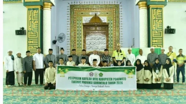 Pemkab Pohuwato Lepas 26 Kafilah MTQ ke Tingkat Provinsi