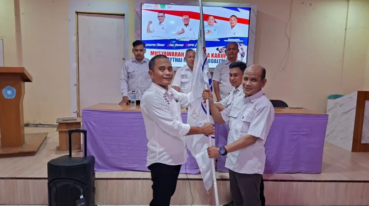 Muskab Muaythai, Syahril Mointi Terpilih Sebagai Ketua Muaythai Boalemo