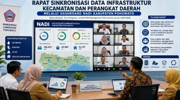 BAPPPEDA Pohuwato Perkuat Sinkronisasi Data Infrastruktur