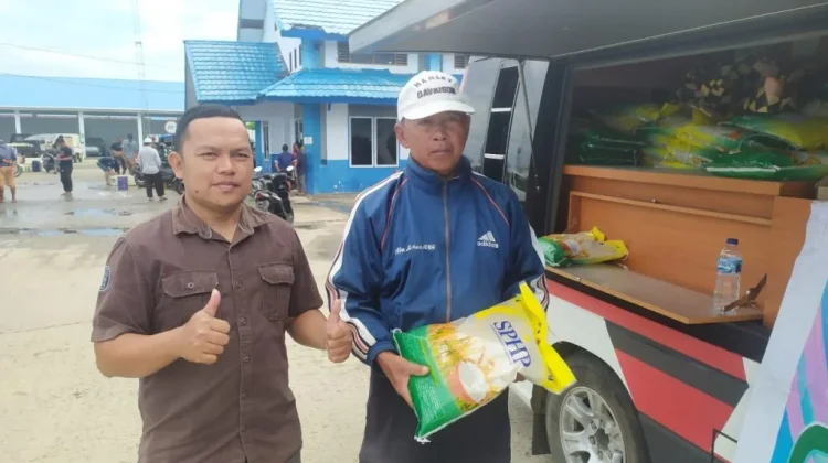 Polres Gorontalo Utara Gelar Gerakan Pangan Murah Beras SPHP