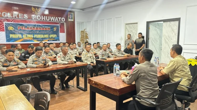 Polda Gorontalo Petakan Kesehatan Mental Personel Polres Pohuwato