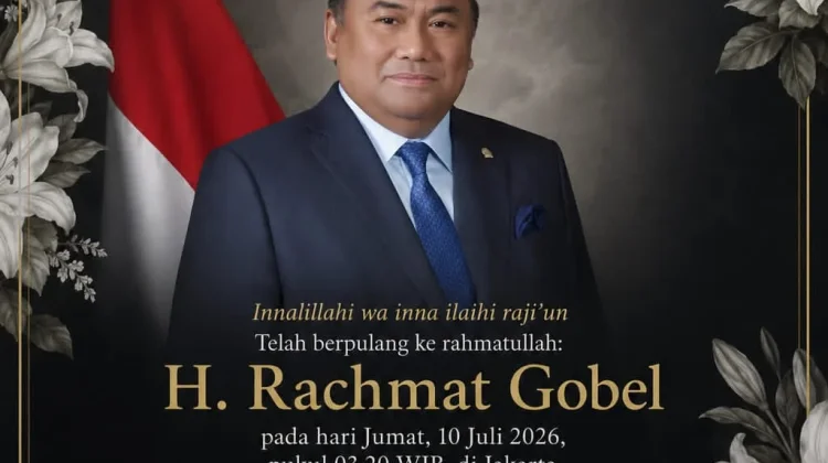 Jenazah Rachmat Gobel Dijadwalkan Tiba di Gorontalo Usai Salat Jumat
