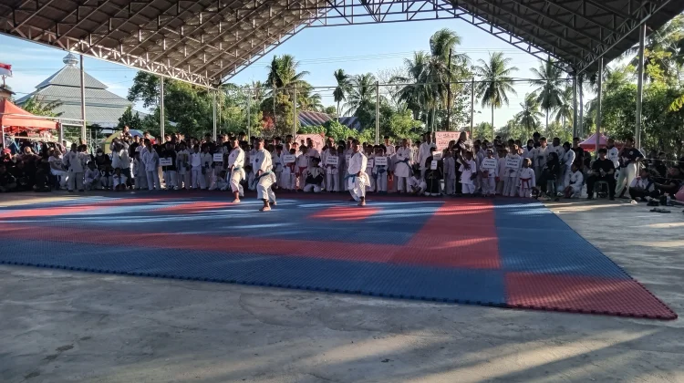 Kejuaraan Karate Antarpolsek Meriahkan HUT Bhayangkara ke-80 di Gorontalo