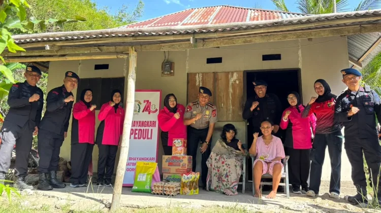Bhayangkari Peduli Hadirkan Kepedulian bagi Warga Membutuhkan