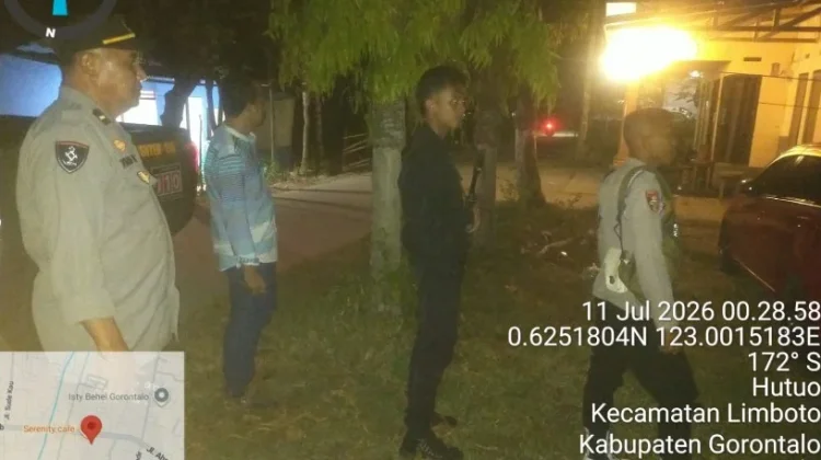 Polres Gorontalo Bubarkan Pesta Miras usai Aduan 110