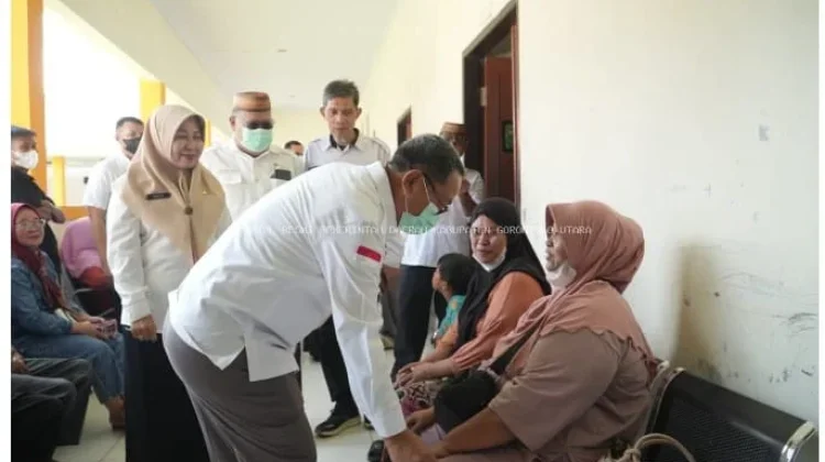 Bupati Gorut Sidak RSUD ZUS, Tinjau Langsung Pelayanan Pasien