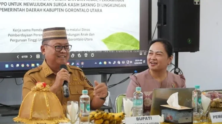 Bupati Gorut Dorong Keluarga Surga Kasih Sayang Cegah Kekerasan