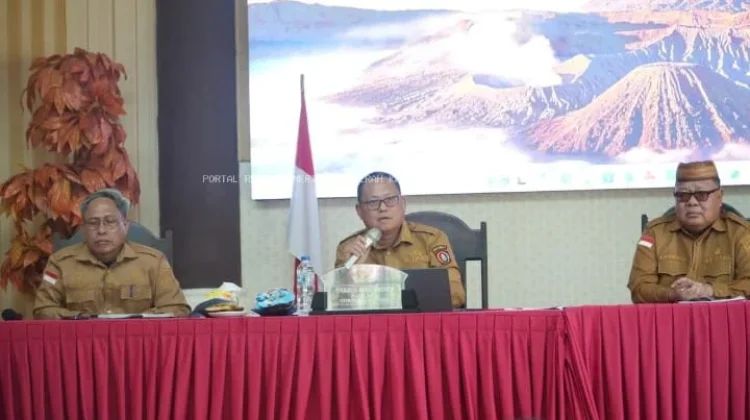 Bupati Gorut Evaluasi Program OPD hingga Semester I 2026