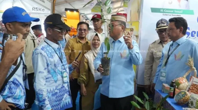 Bupati Gorut Promosikan Potensi Daerah di PENAS Petani Nelayan XVII