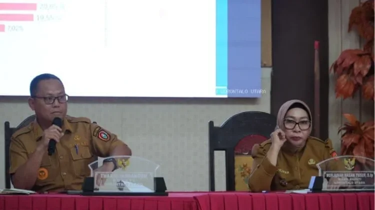 Bupati Gorontalo Utara Evaluasi Serapan Anggaran dan Progres Program OPD