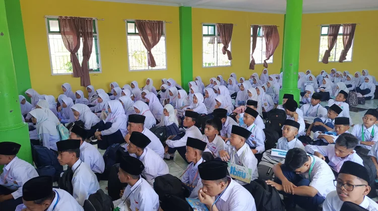 Masa Ta'aruf Murid Madrasah Tsanawiyah Al Huda berlangsung Tiga Hari