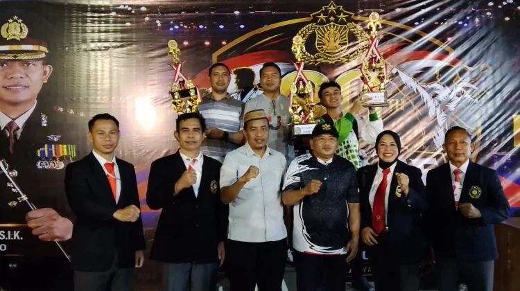 Kejuaraan Karate HUT Bhayangkara ke-80 Resmi Ditutup di Gorontalo