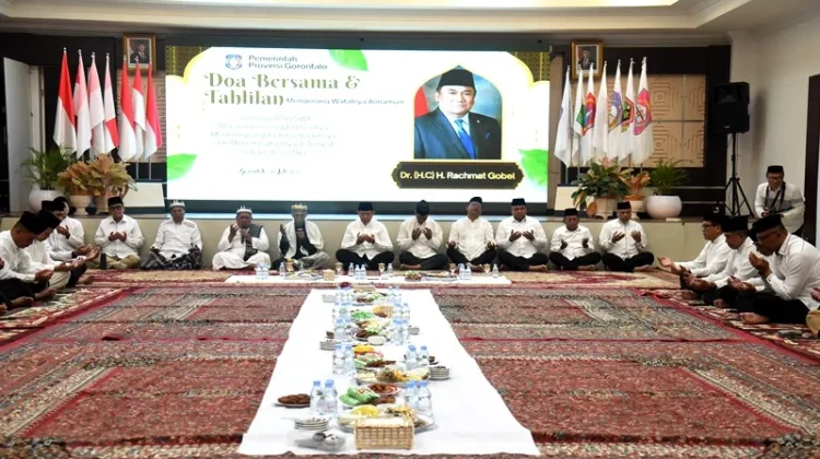 Pemprov Gorontalo Gelar Doa dan Tahlilan Wafatnya Rachmat Gobel
