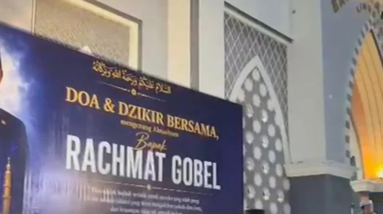 Doa Menggema, Pengabdian Rahmat Gobel Dikenang