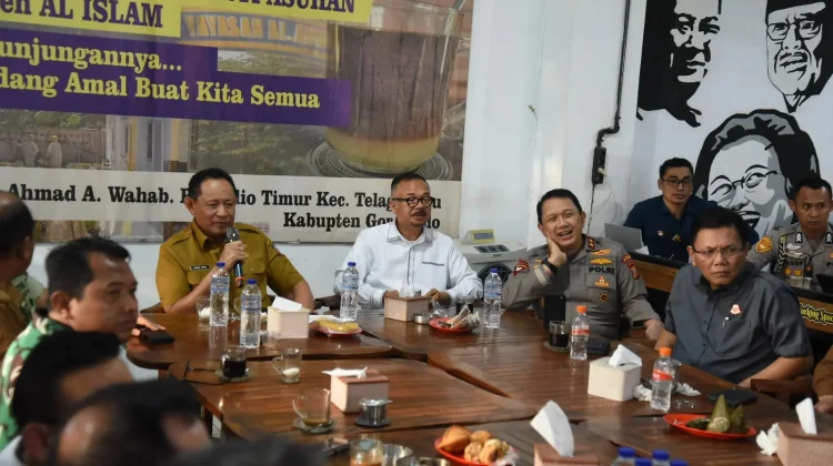 Digagas Forkopimda Gorontalo, Kajati dan Kapolda Ngopi Bareng