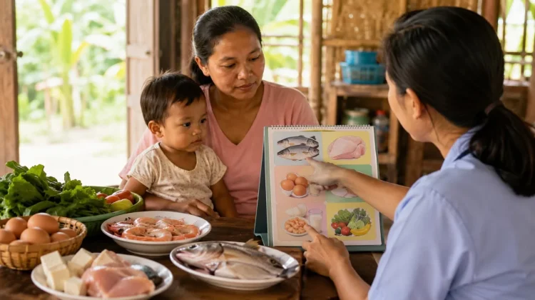 Mitos Protein Hewani Hambat Edukasi Pencegahan Stunting