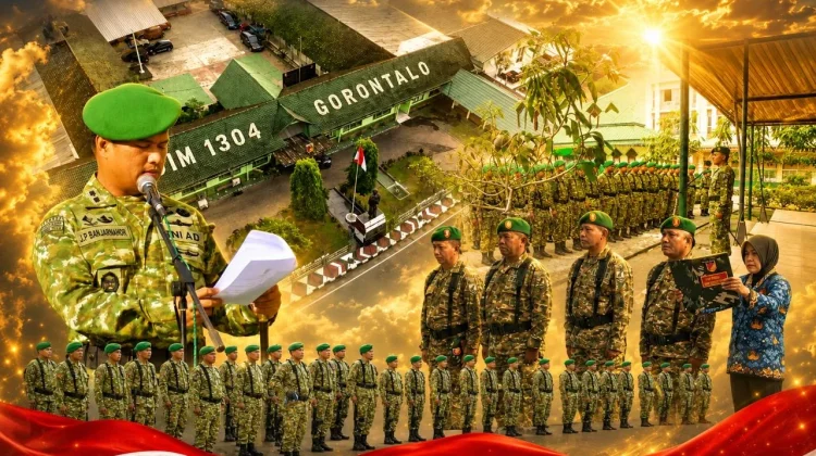 Tegas! Ini Amanat Penting Dandim Saat Pimpin Upacara Bendera 17-an