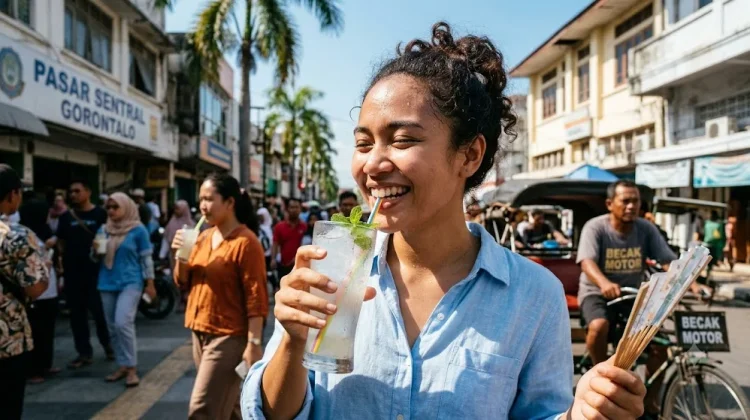 Cuaca Panas Terik, Minuman Dingin Jadi Penyelamat Dahaga