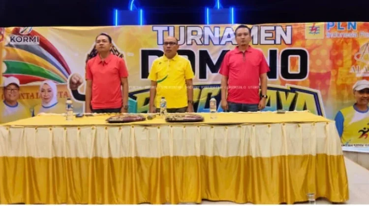 Turnamen Domino Bercahaya Cup III Resmi Ditutup di Gorut